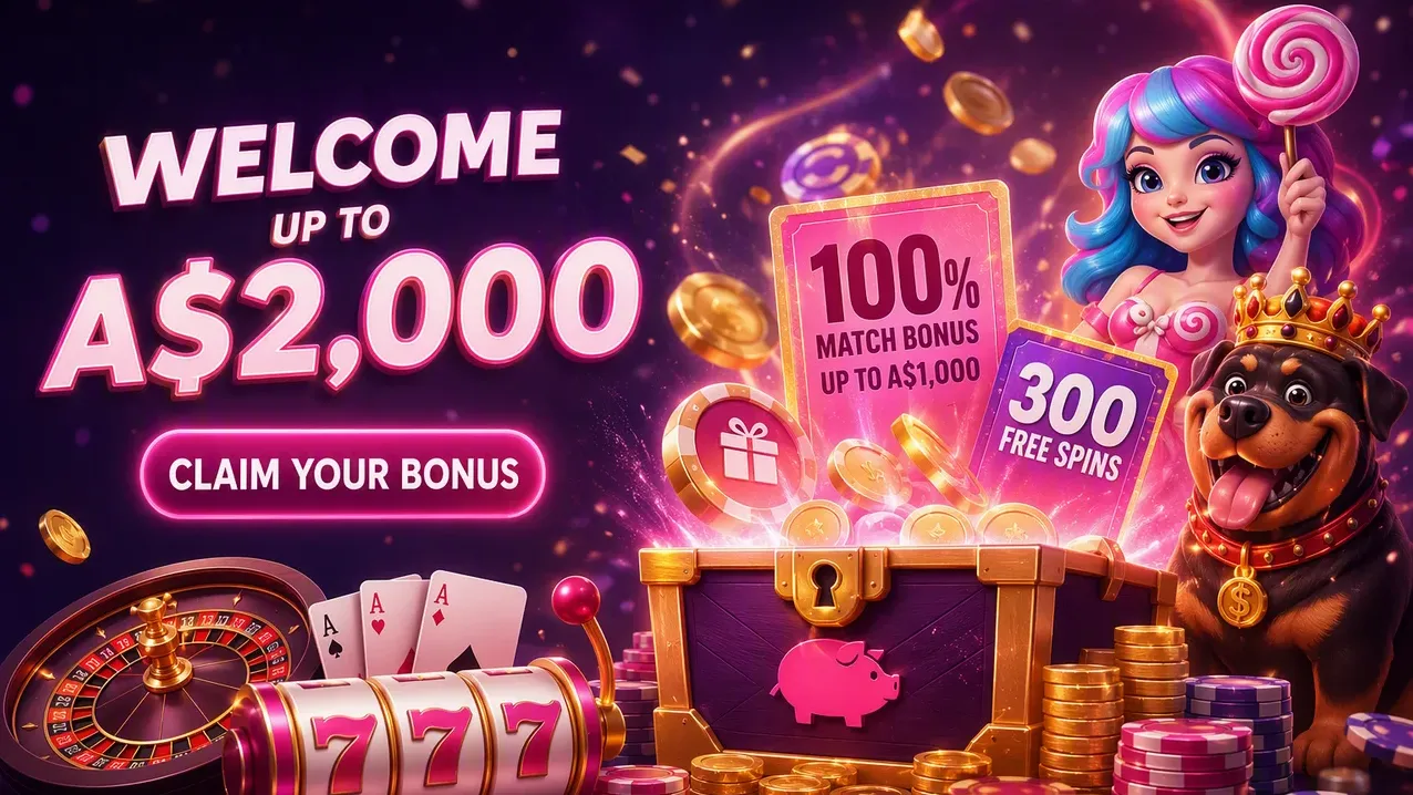 PiggyBet Casino Bonuses — Your Rewards Start at A$20